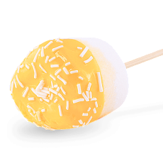 Маршмеллоу (зефир) в желтой глазури